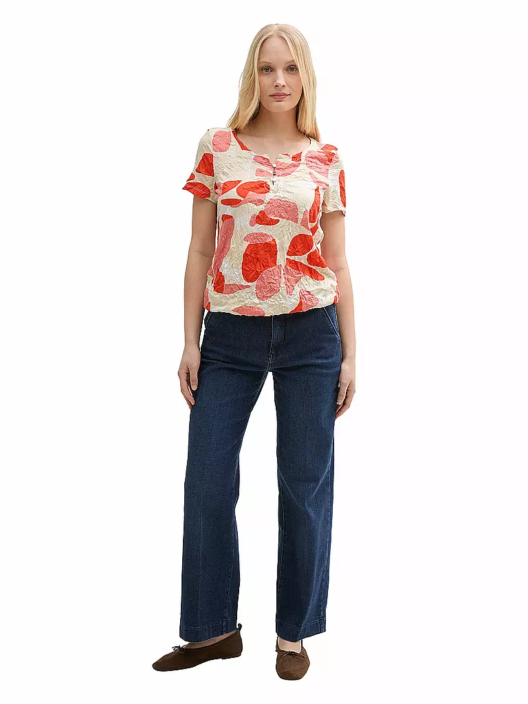 TOM TAILOR | T-Shirt  | rot