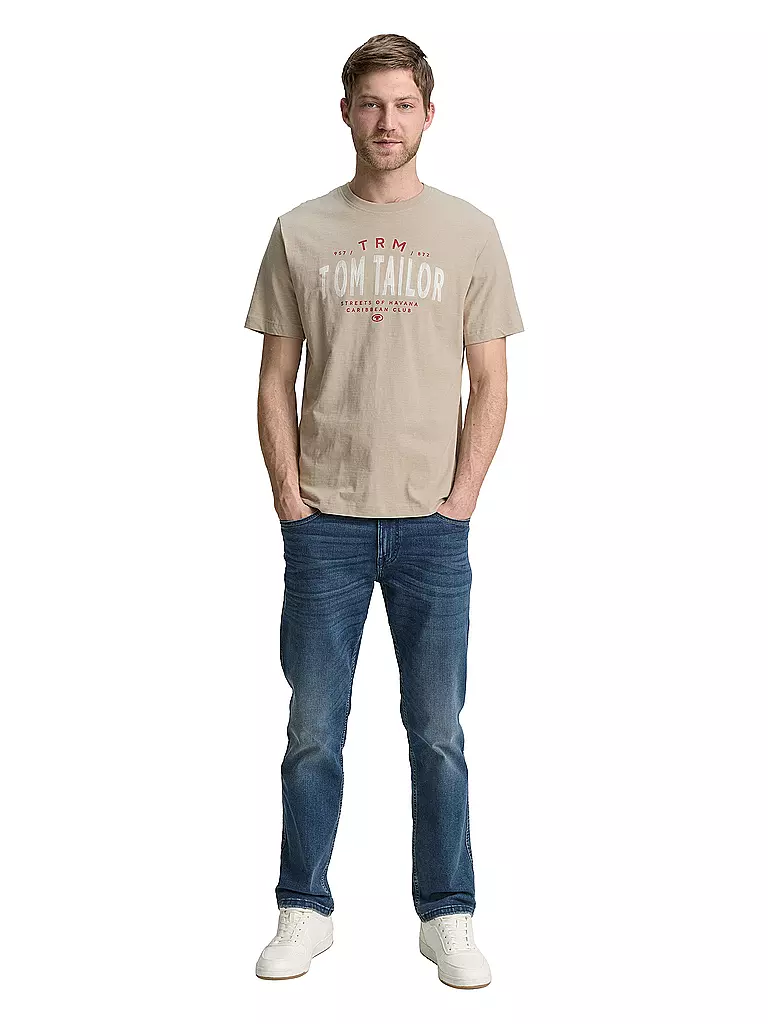 TOM TAILOR | T-Shirt  | beige