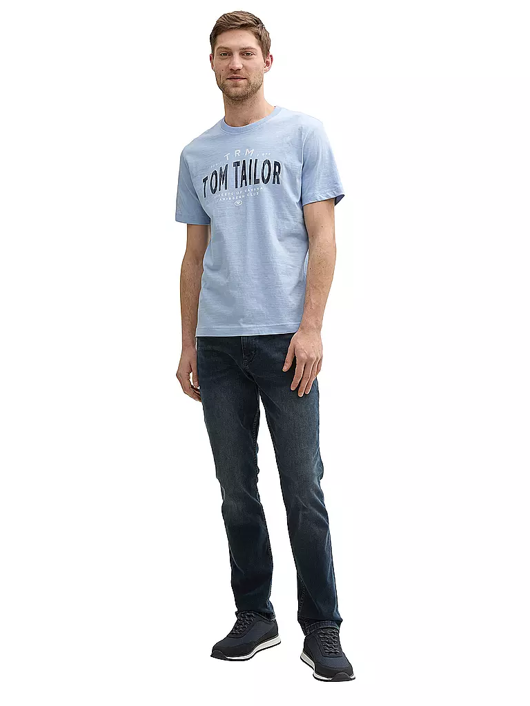 TOM TAILOR | T-Shirt  | hellblau