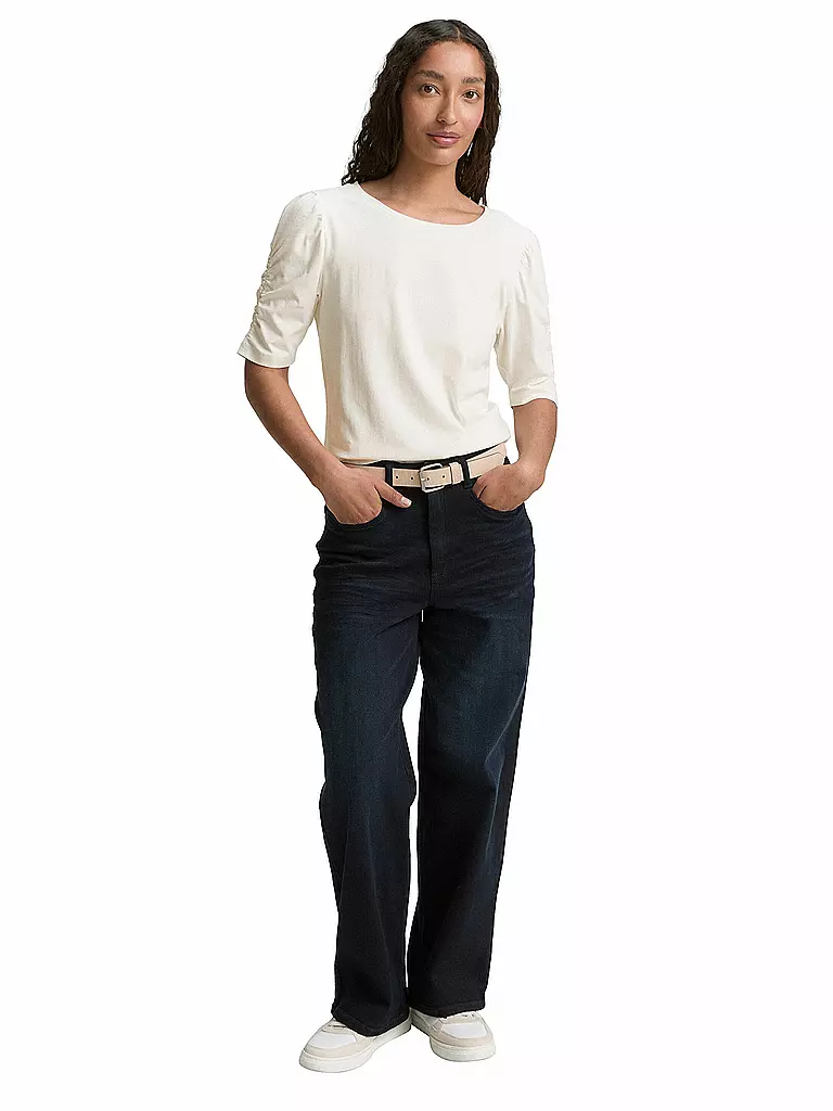 TOM TAILOR | T-Shirt  | weiss