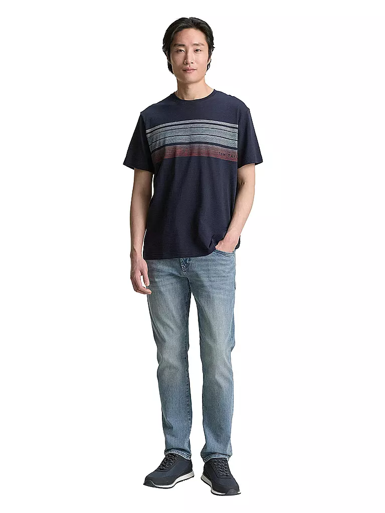 TOM TAILOR | T-Shirt  | dunkelblau