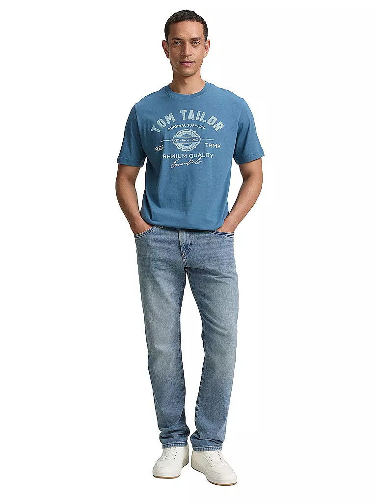 TOM TAILOR | T-Shirt  | blau