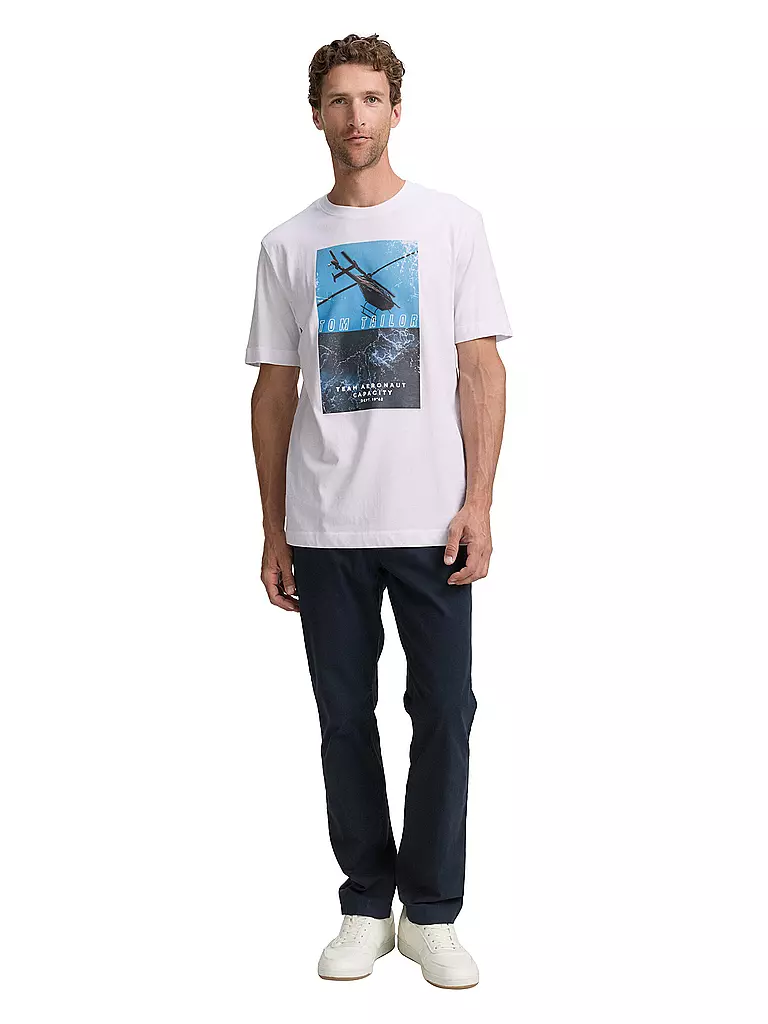 TOM TAILOR | T-Shirt  | weiss