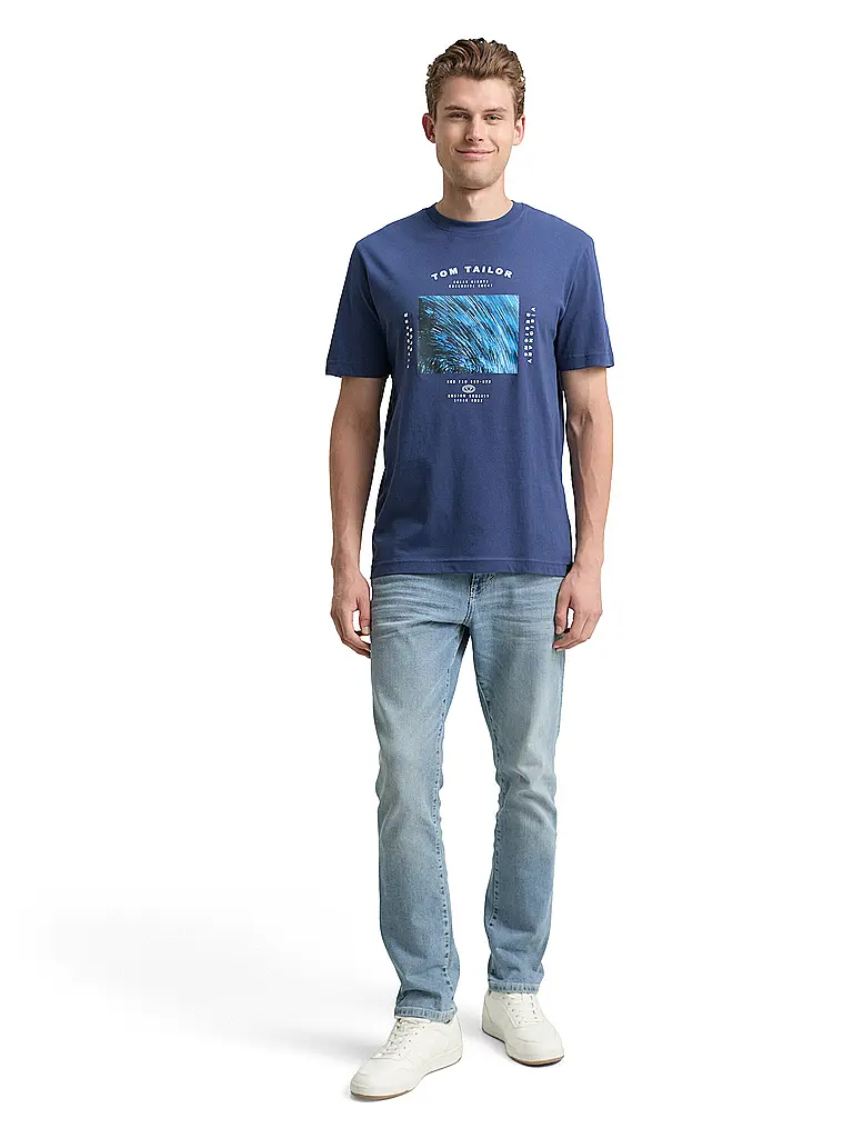 TOM TAILOR | T-Shirt  | Blau