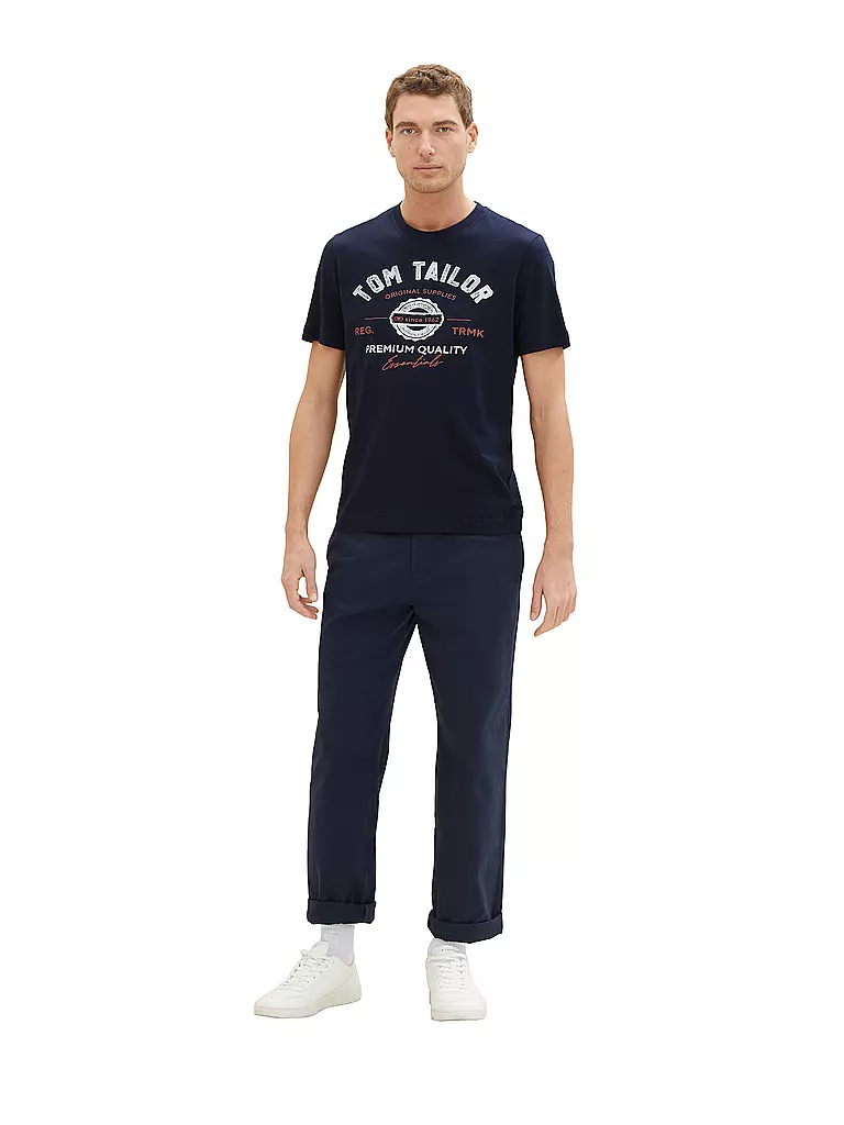 TOM TAILOR | T-Shirt  | blau