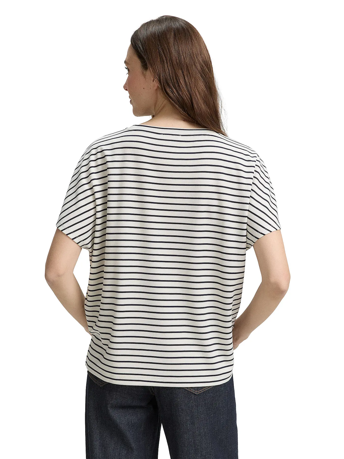 TOM TAILOR | T-Shirt  | dunkelblau