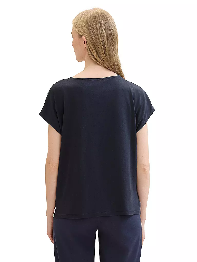 TOM TAILOR | T-Shirt  | blau