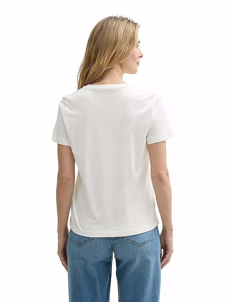 TOM TAILOR | T-Shirt  | weiss