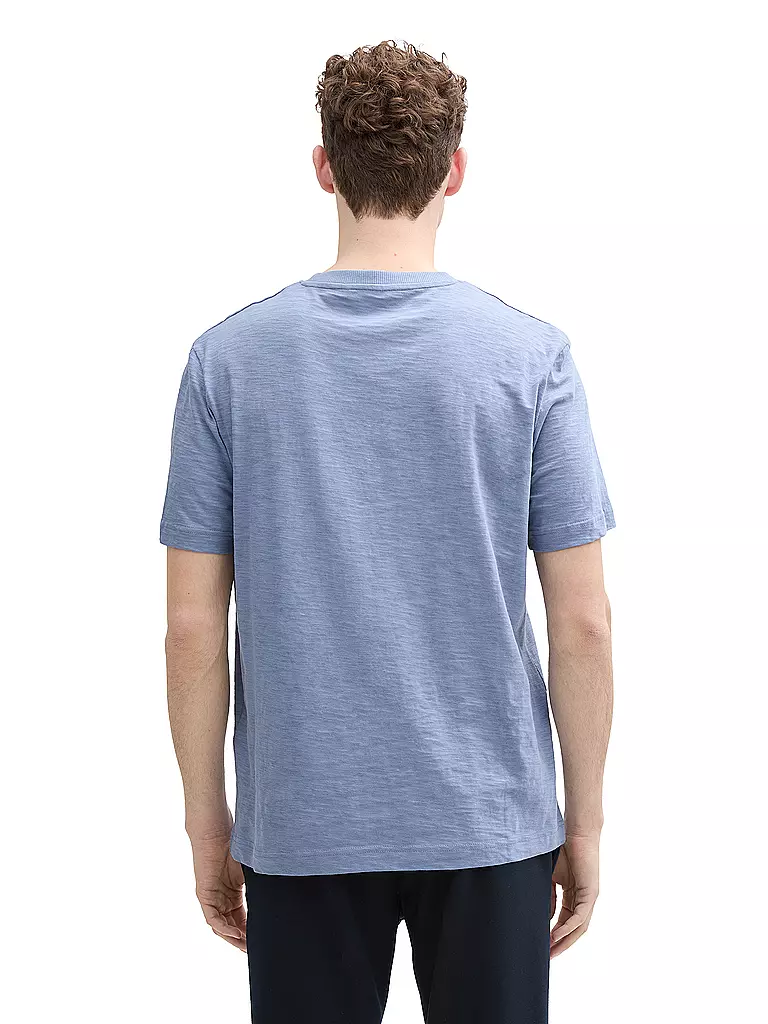 TOM TAILOR | T-Shirt  | blau