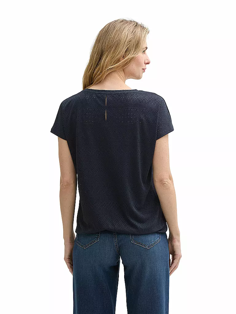 TOM TAILOR | T-Shirt  | dunkelblau