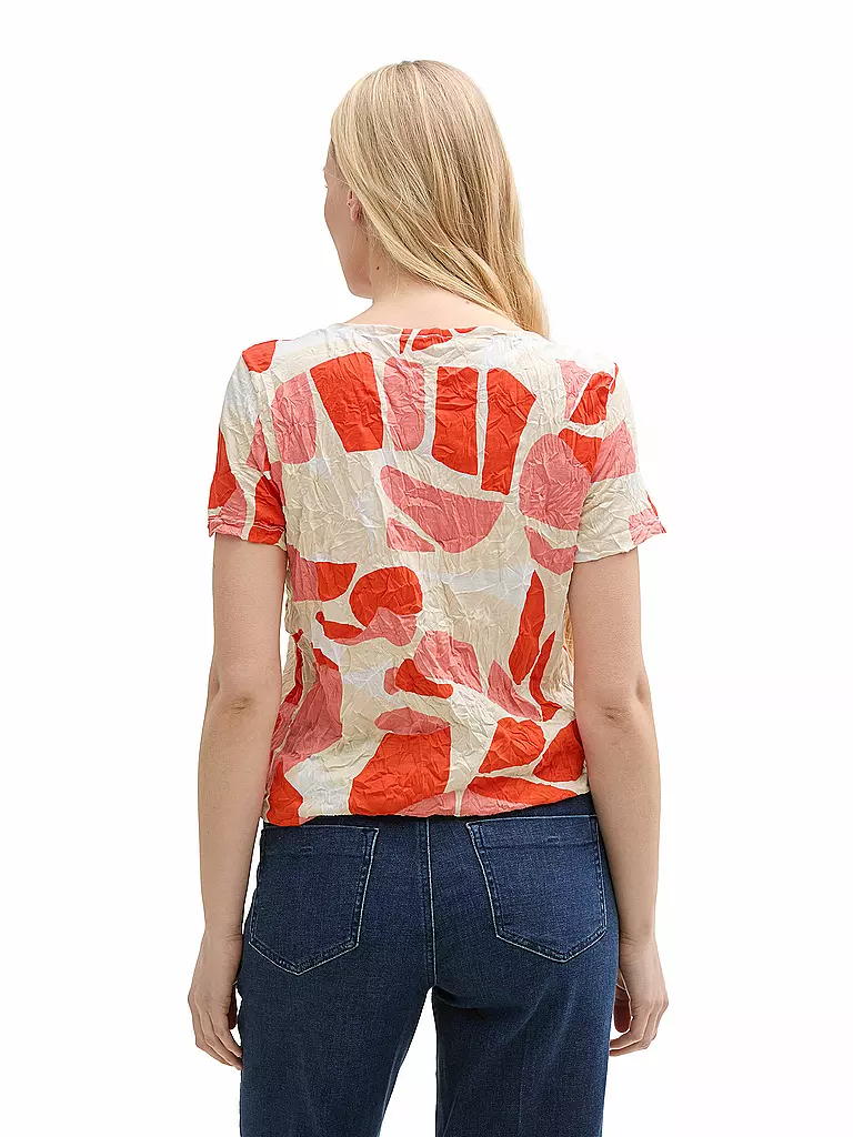 TOM TAILOR | T-Shirt  | rot