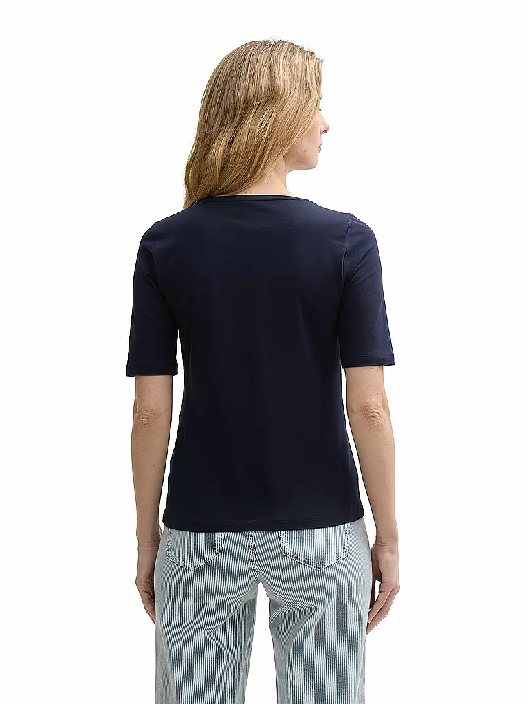 TOM TAILOR | T-Shirt  | dunkelblau