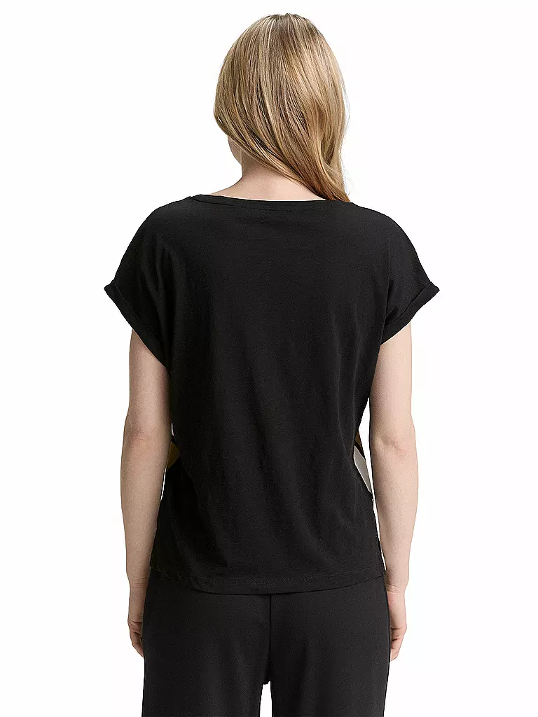 TOM TAILOR | T-Shirt  | schwarz
