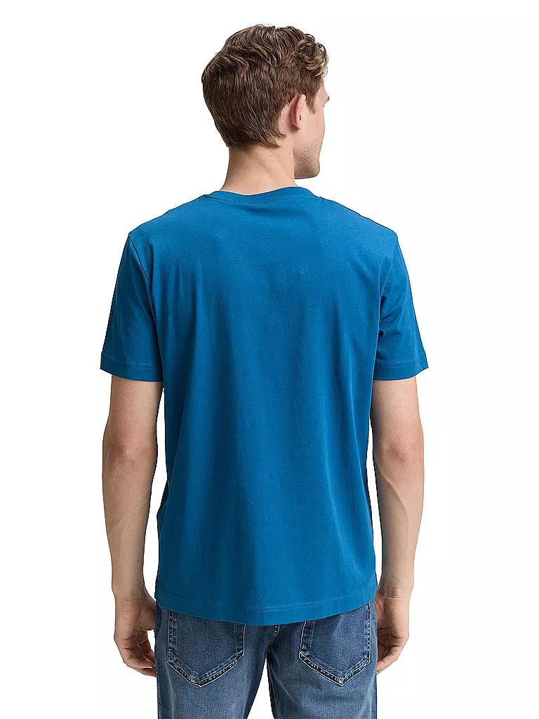 TOM TAILOR | T-Shirt  | blau