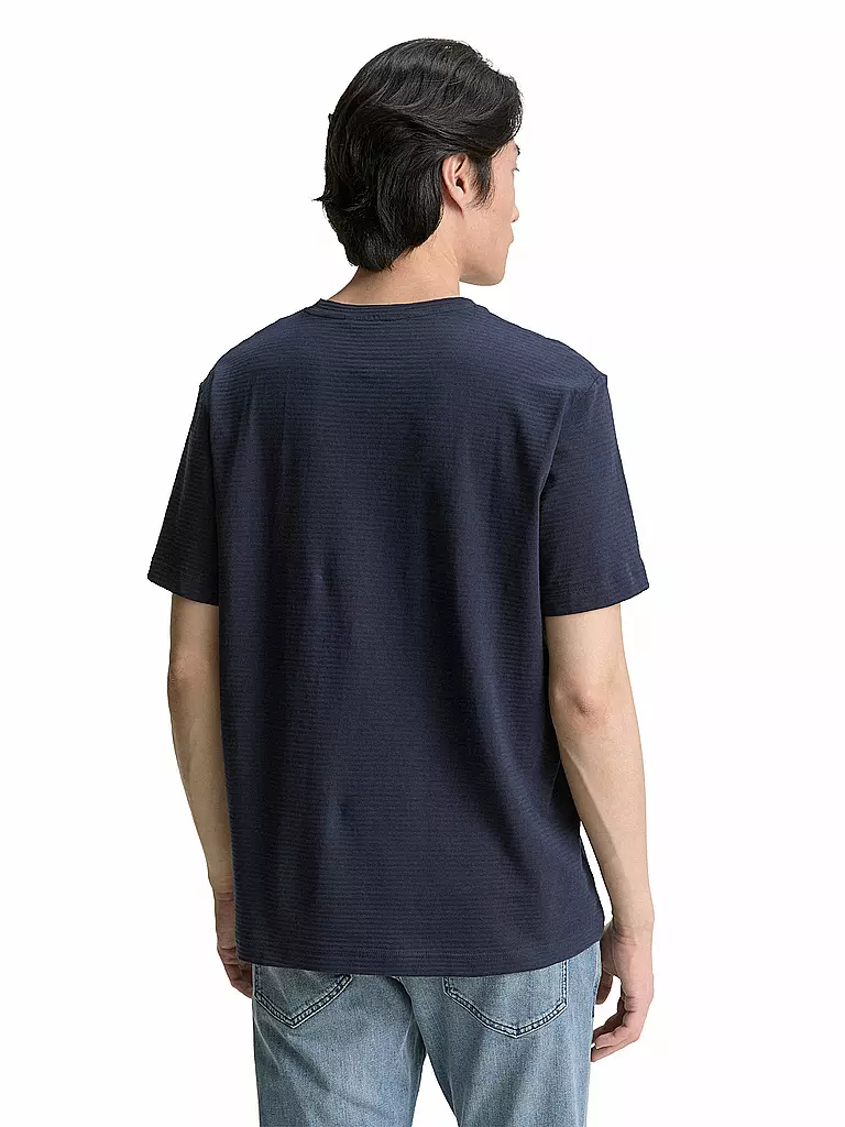 TOM TAILOR | T-Shirt  | dunkelblau