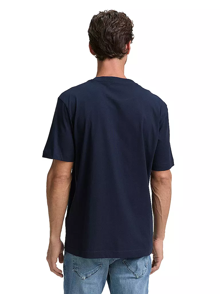 TOM TAILOR | T-Shirt  | dunkelblau