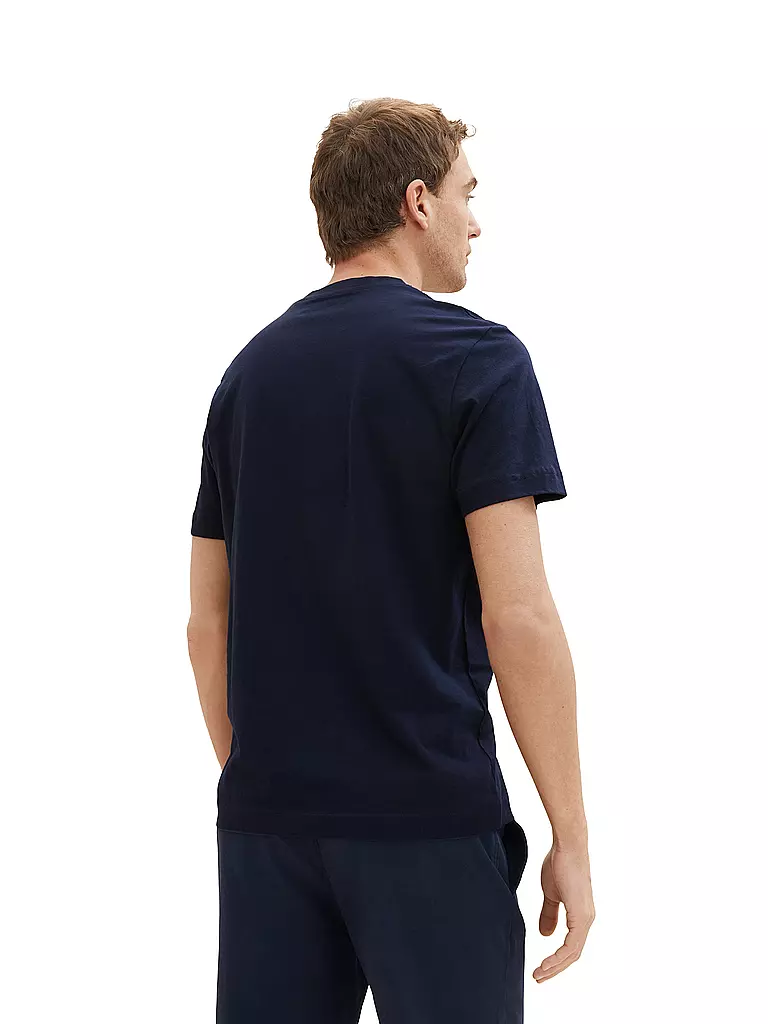 TOM TAILOR | T-Shirt  | blau
