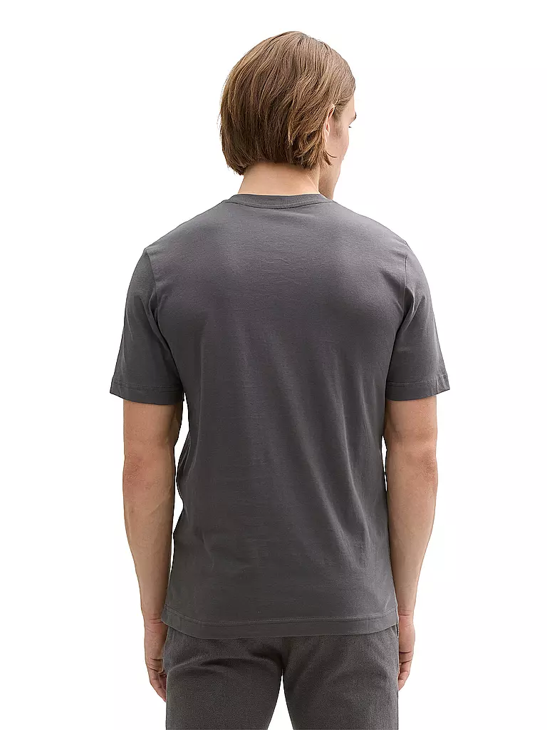 TOM TAILOR | T-Shirt  | grau