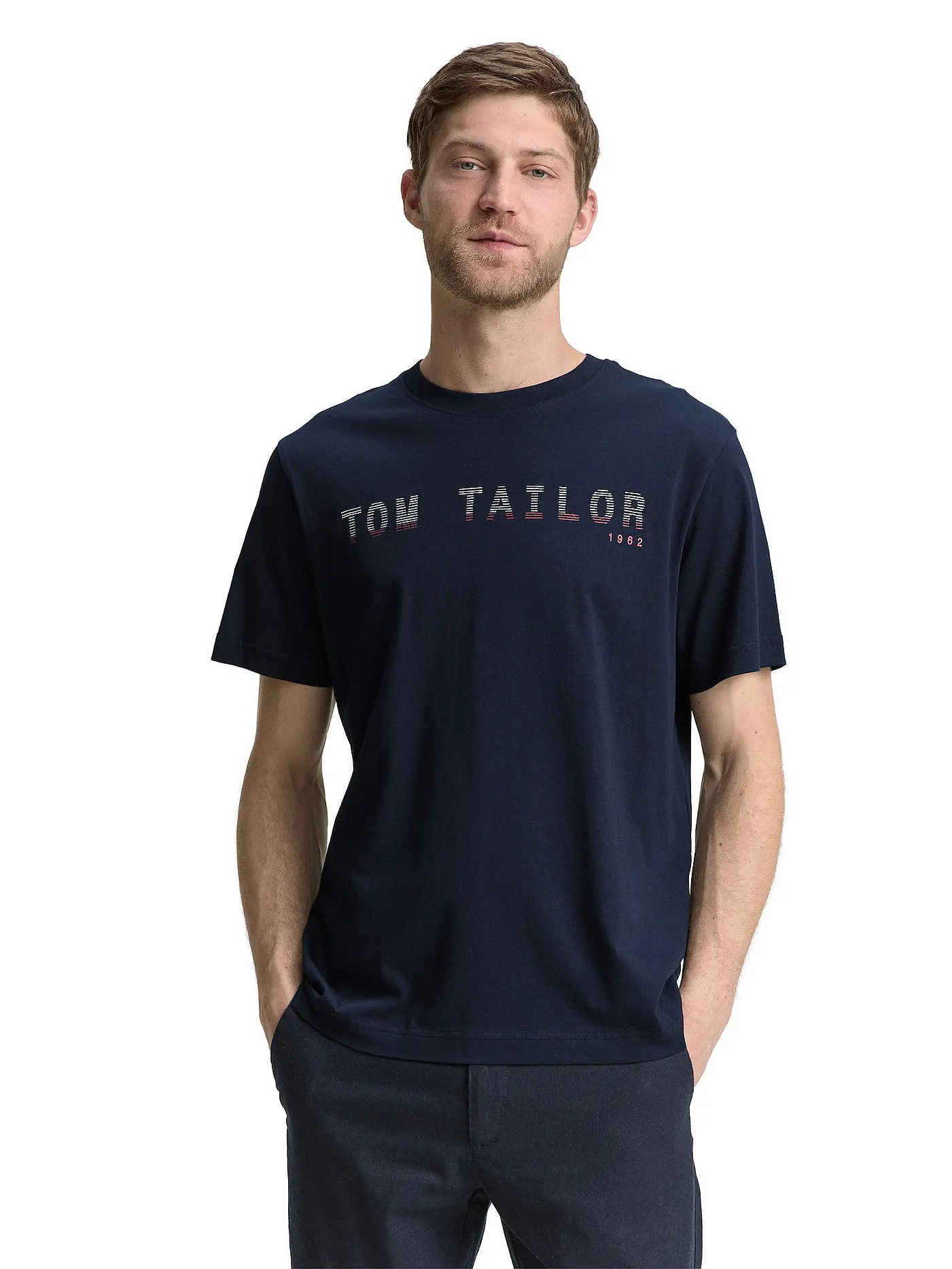 TOM TAILOR | T-Shirt  | dunkelblau