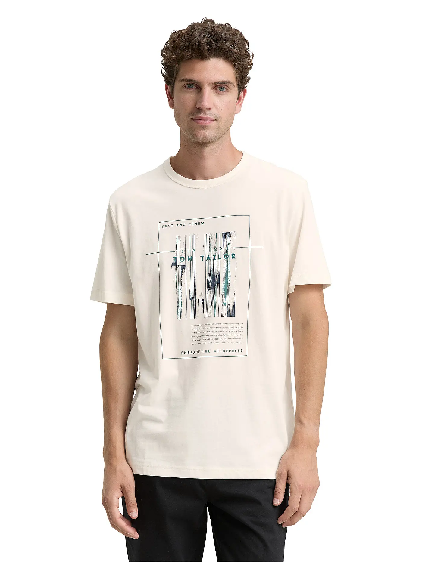 TOM TAILOR | T-Shirt  | weiss