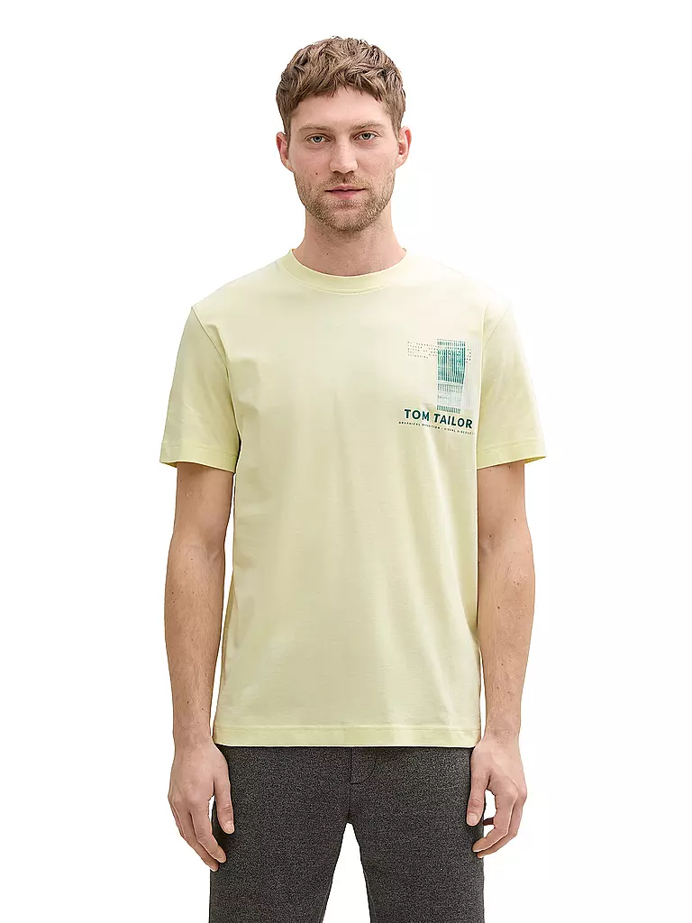 TOM TAILOR | T-Shirt  | hellgrün
