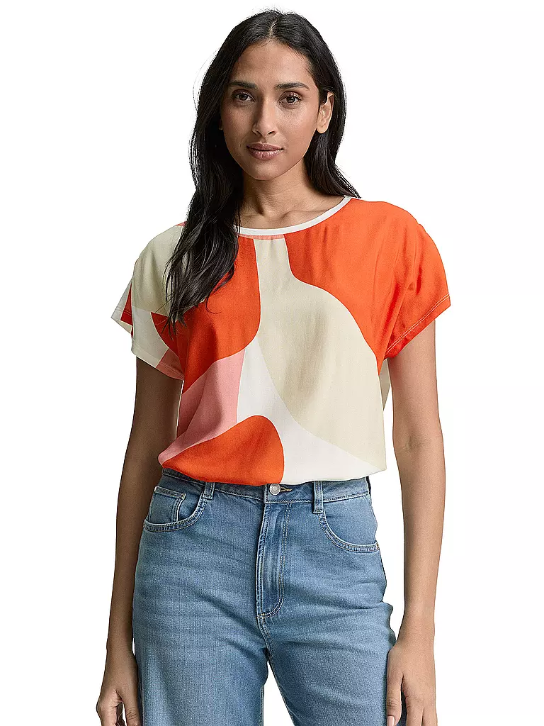 TOM TAILOR | T-Shirt  | orange