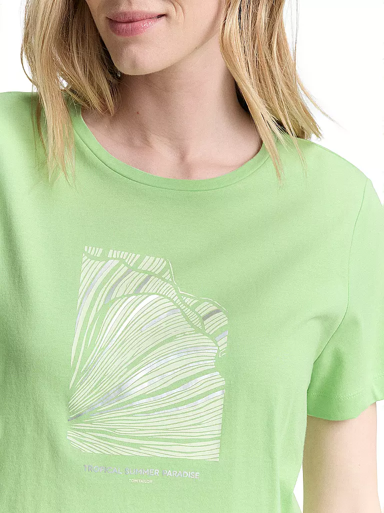 TOM TAILOR | T-Shirt  | grün