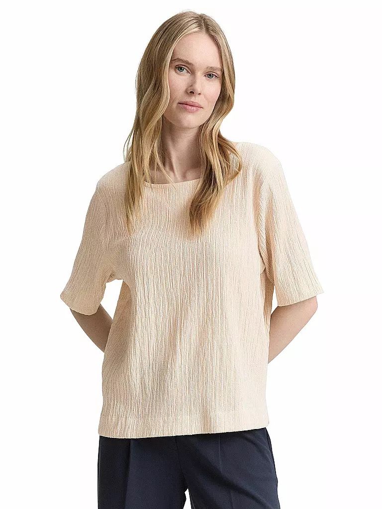 TOM TAILOR | T-Shirt  | creme