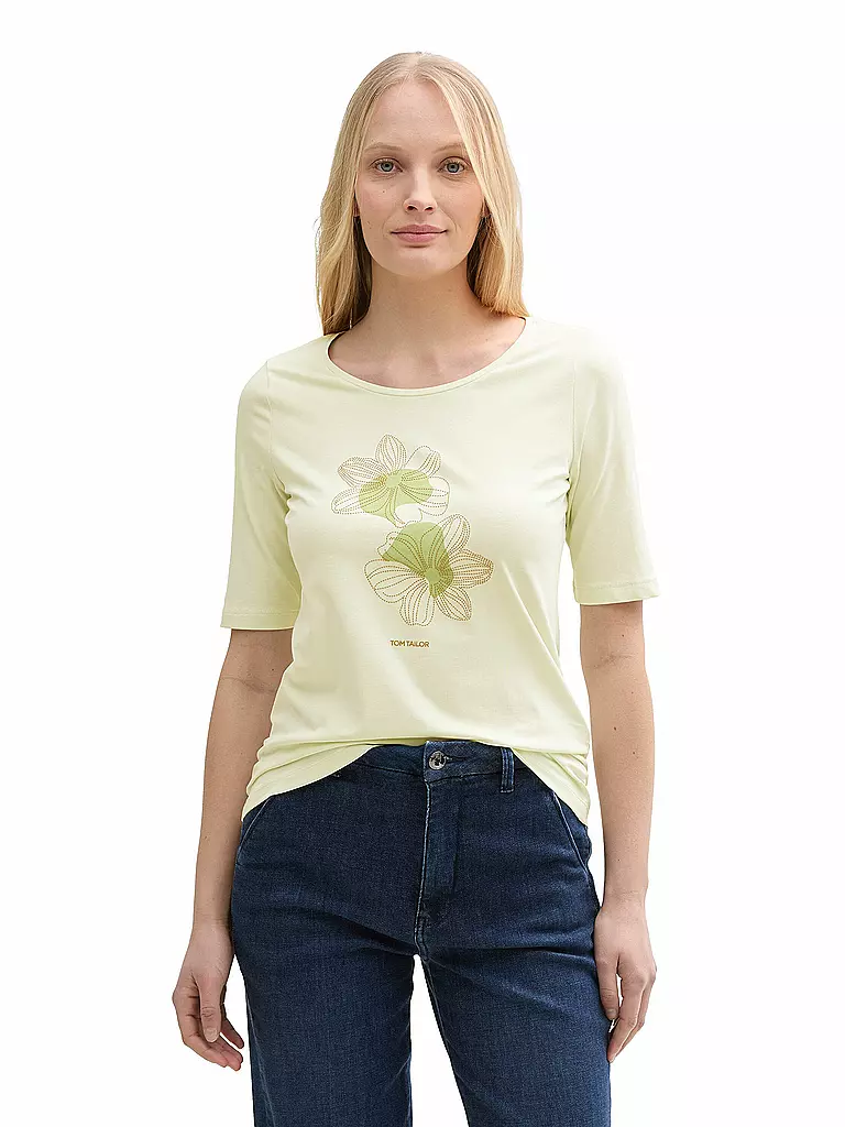 TOM TAILOR | T-Shirt  | grün