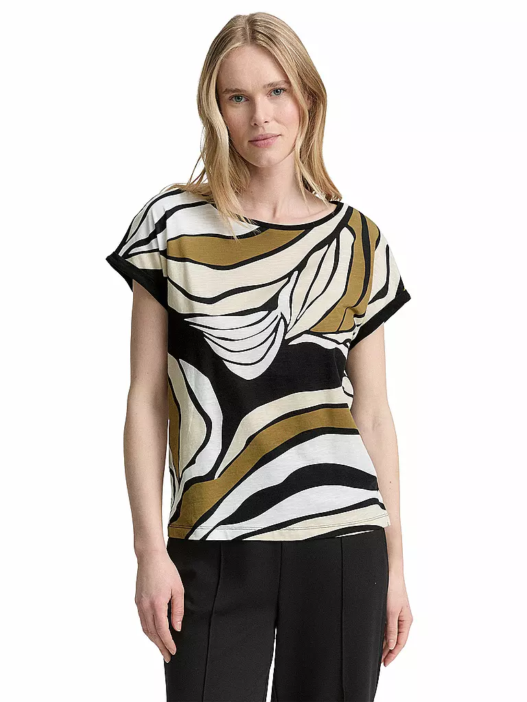 TOM TAILOR | T-Shirt  | schwarz