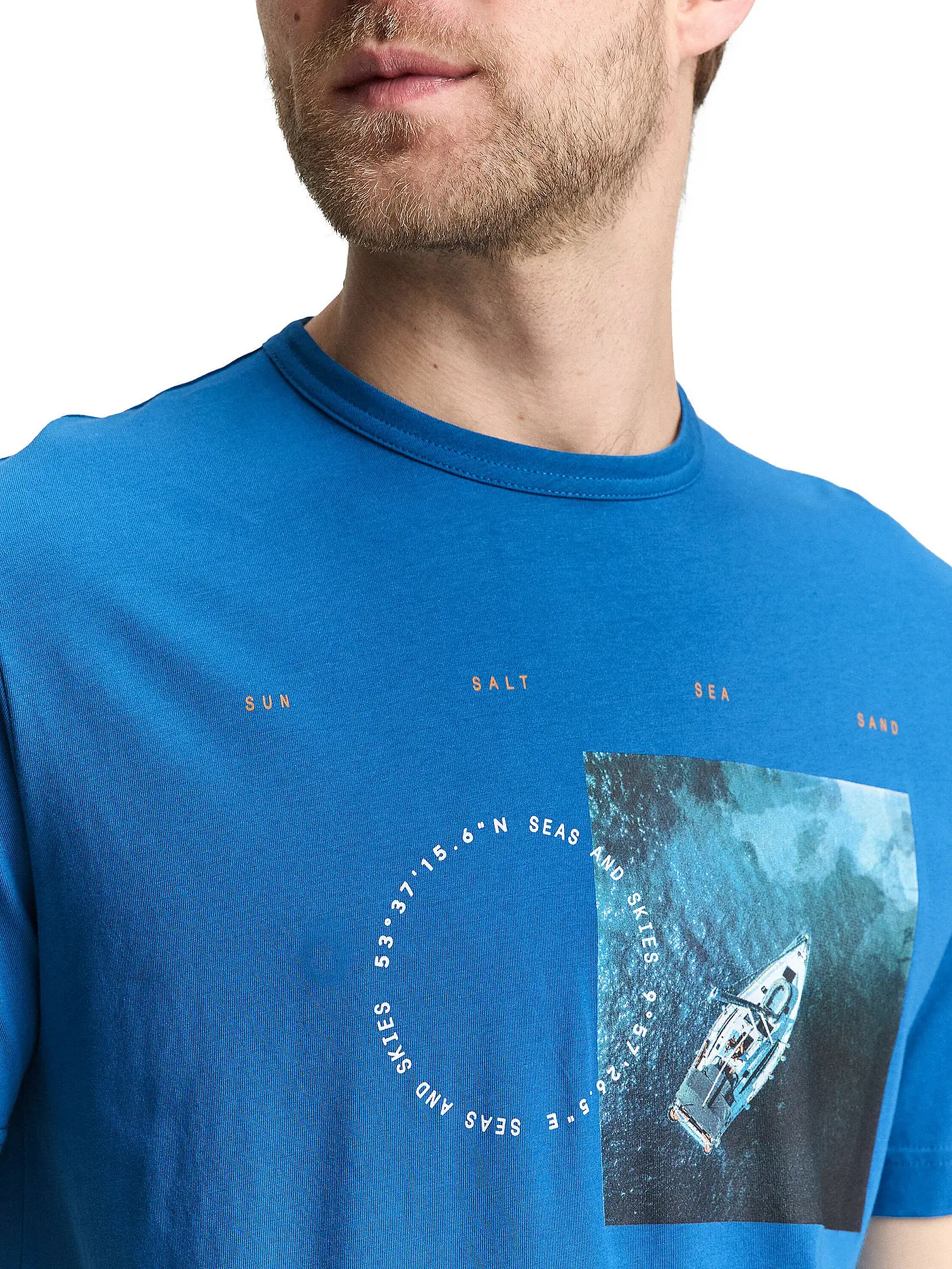 TOM TAILOR | T-Shirt  | petrol