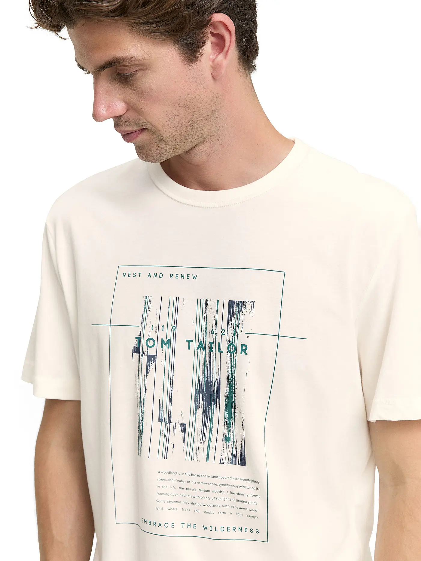 TOM TAILOR | T-Shirt  | weiss