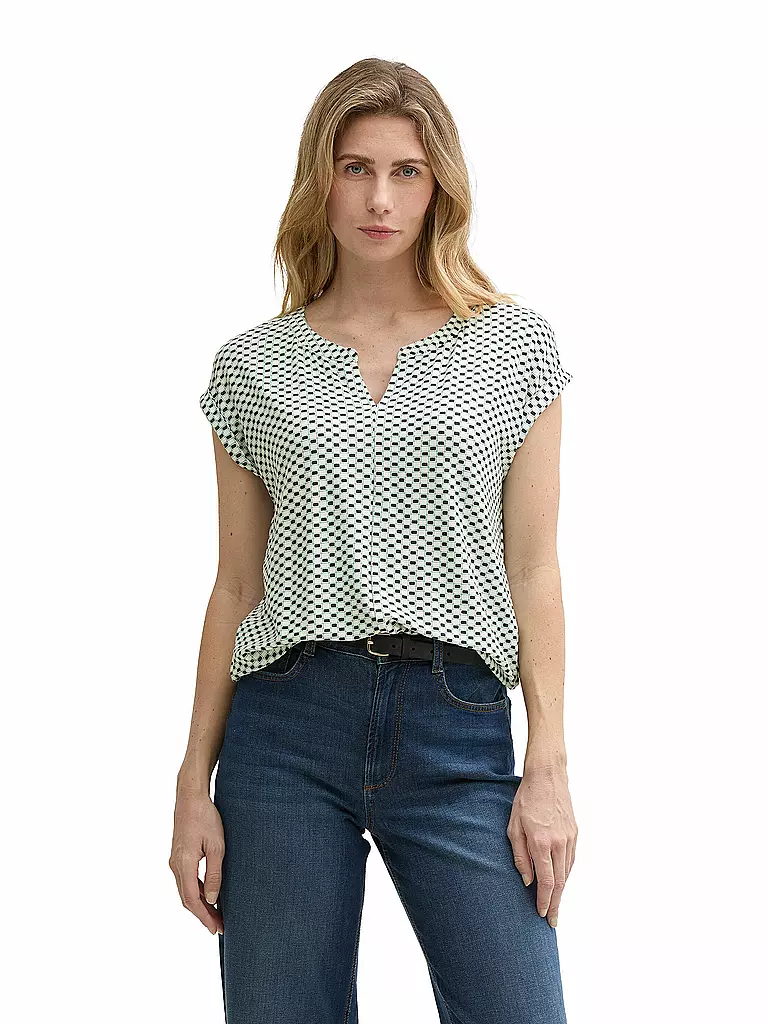 TOM TAILOR | T-Shirt  | grün