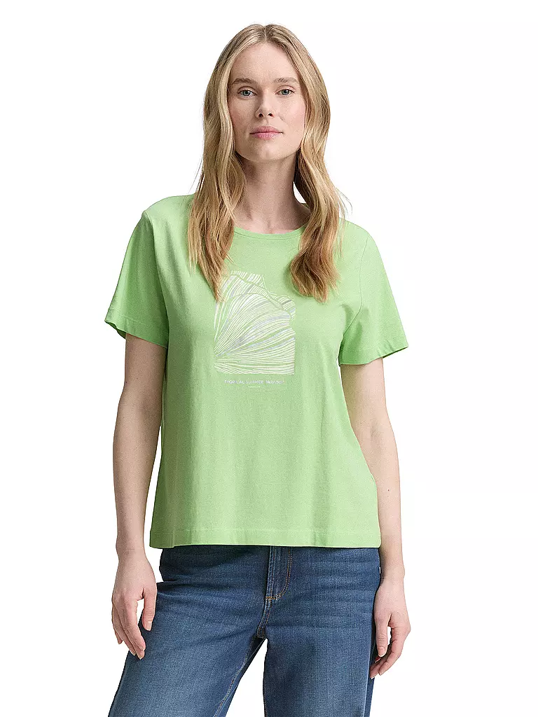 TOM TAILOR | T-Shirt  | grün