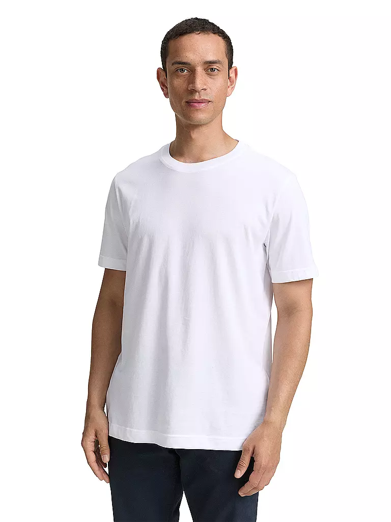 TOM TAILOR | T-Shirt 2er Pkg. | schwarz