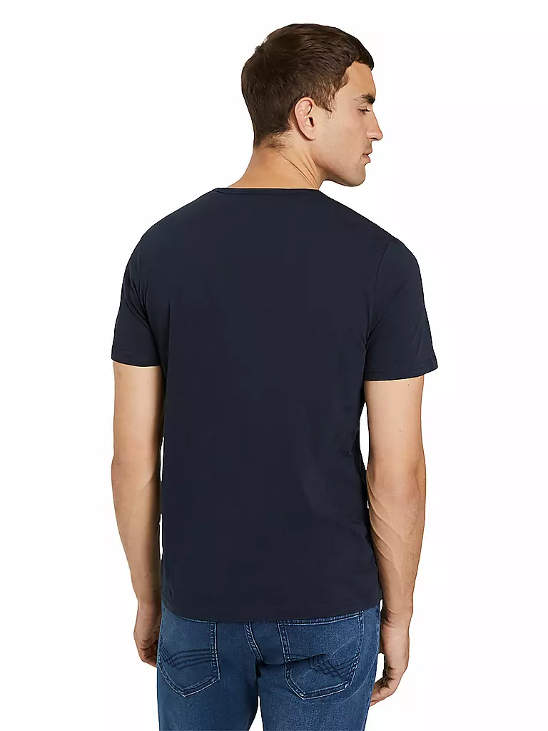 TOM TAILOR | T-Shirt Regular Fit | blau