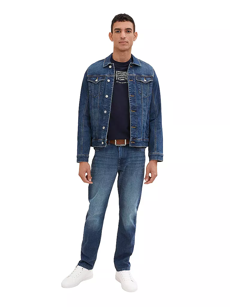 TOM TAILOR | T-Shirt Regular Fit | hellblau