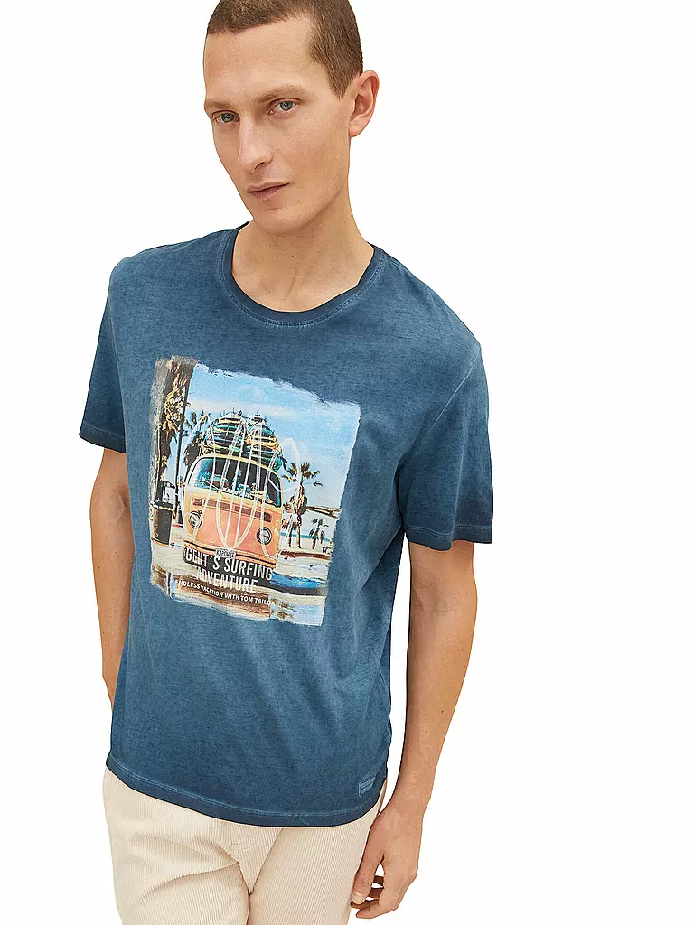 TOM TAILOR | T-Shirt SOPO | blau