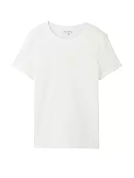 TOM TAILOR | T-Shirt | weiss