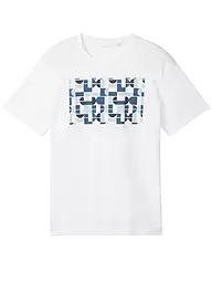 TOM TAILOR | T-Shirt | weiss