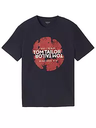 TOM TAILOR | T-Shirt | dunkelblau