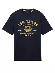 TOM TAILOR | T-Shirt | blau