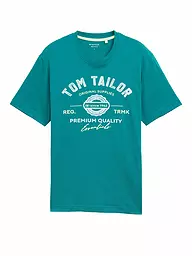 TOM TAILOR | T-Shirt | petrol