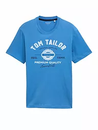 TOM TAILOR | T-Shirt | blau