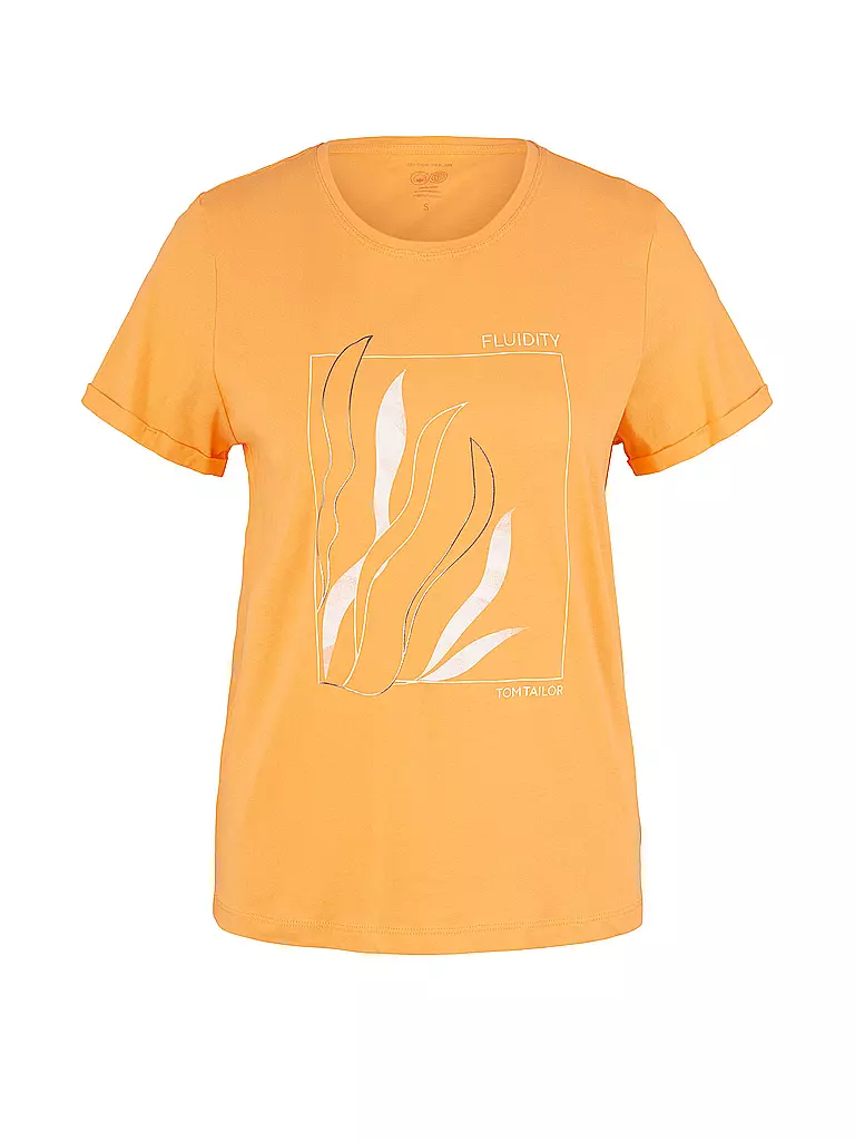 TOM TAILOR | T-Shirt | orange