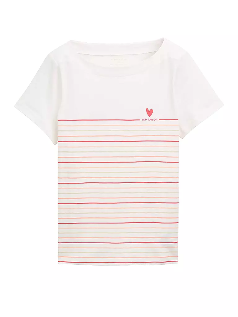 TOM TAILOR | T-Shirt | weiss