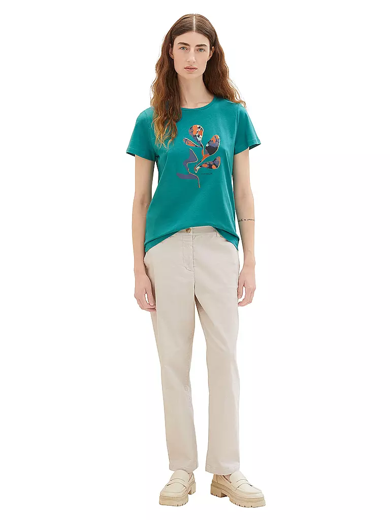 TOM TAILOR | T-Shirt | grün