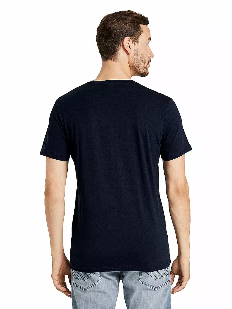 TOM TAILOR | T-Shirt | blau