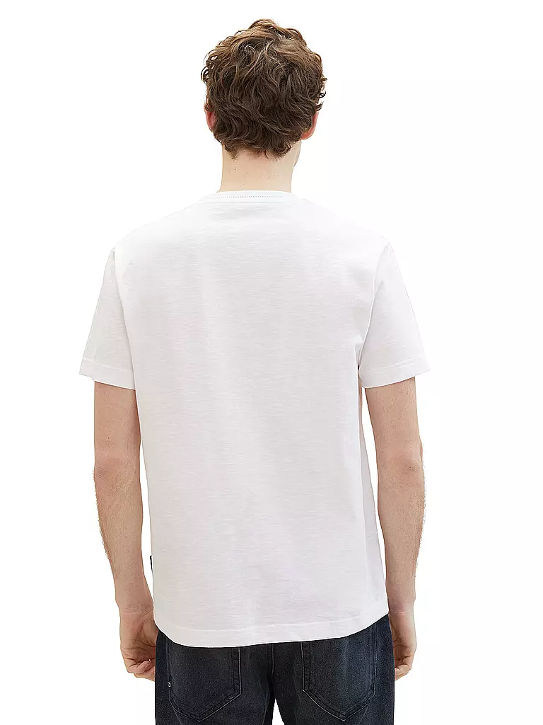 TOM TAILOR | T-Shirt | weiss