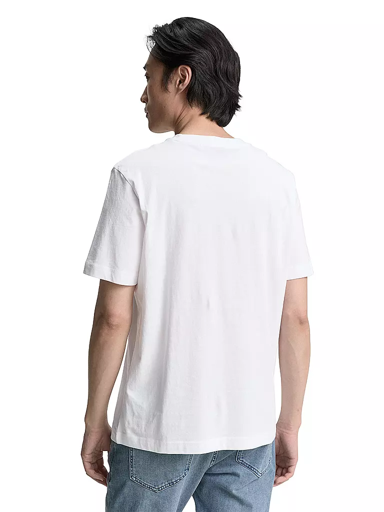 TOM TAILOR | T-Shirt | weiss